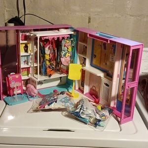Barbie closet and clothes